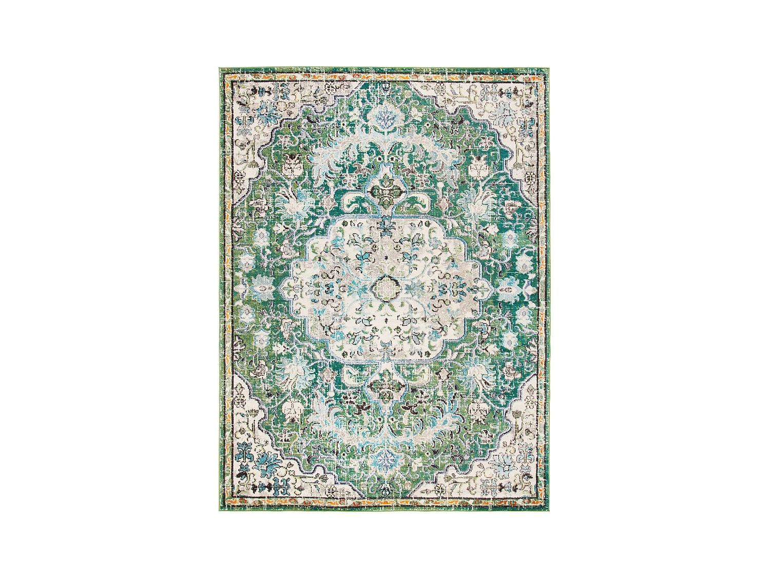 Tapis Vert/Turquoise 244 X 305 cm - Maia