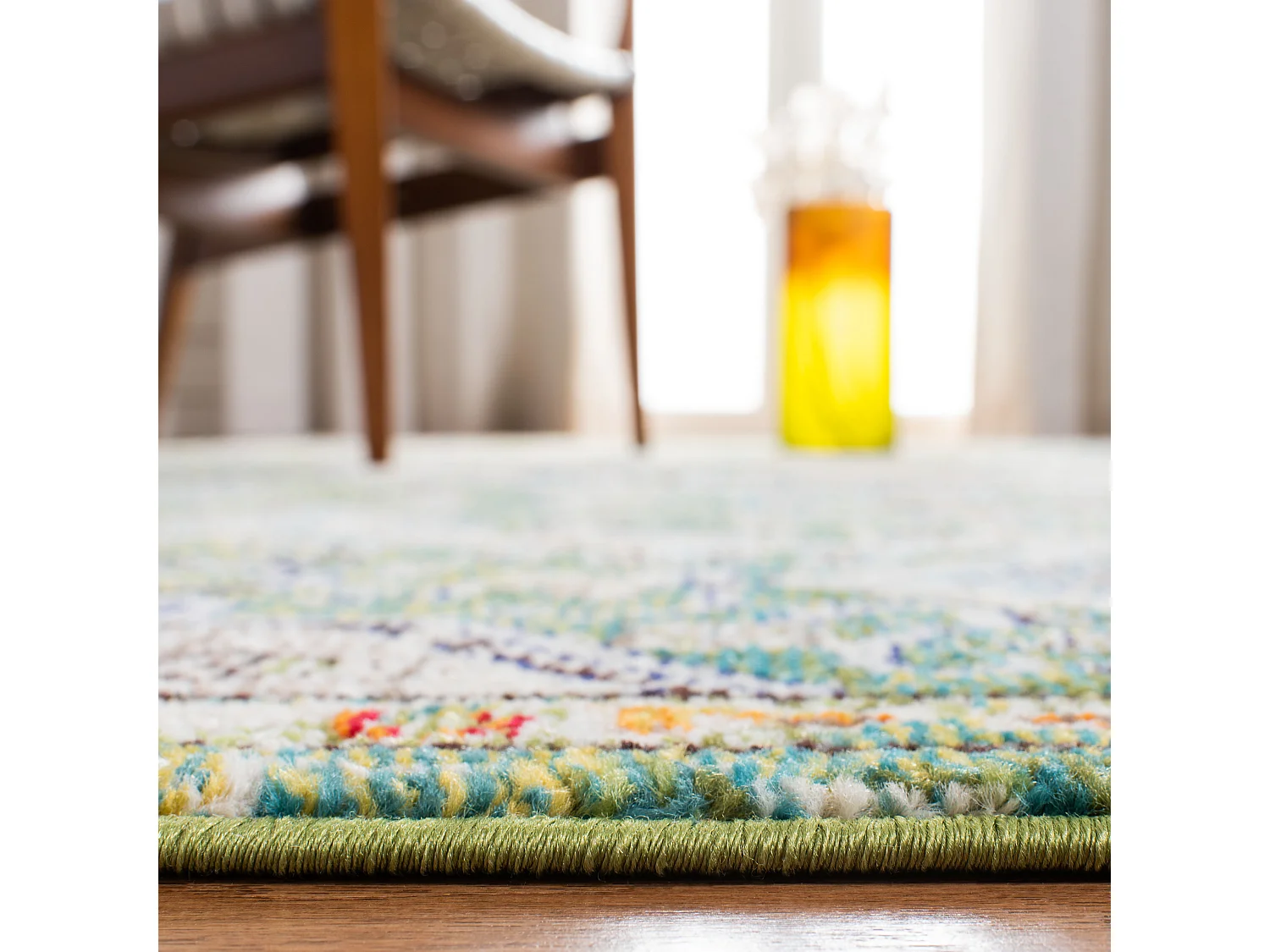 Tapis Vert/Turquoise 244 X 305 cm - Maia