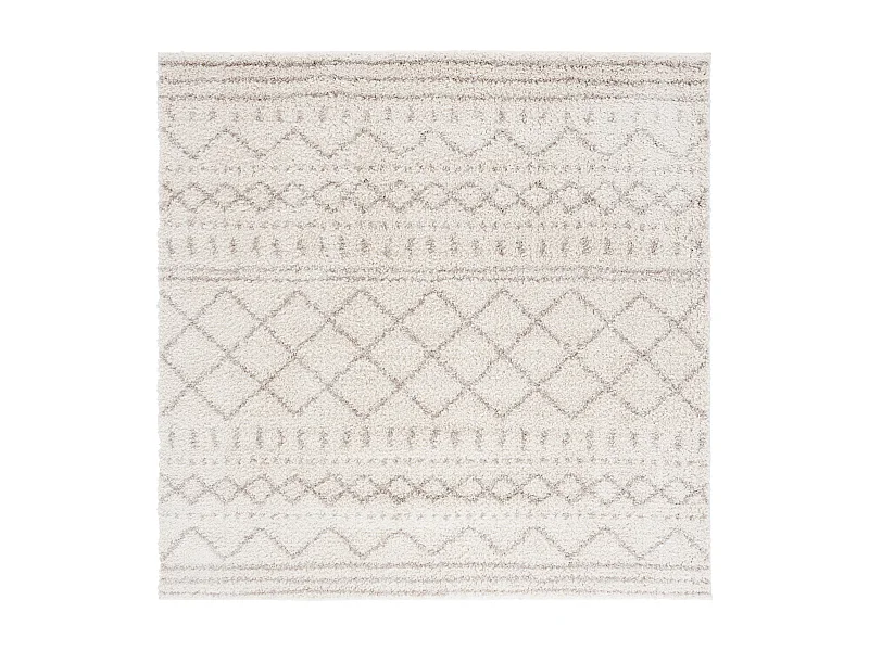Tapis Neutre/Blanc 201 X 201 cm - Flint