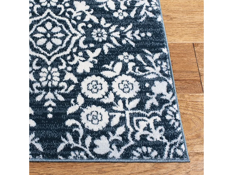 Tapis Bleu Marine/Neutre 160 X 231 cm - Scarlett