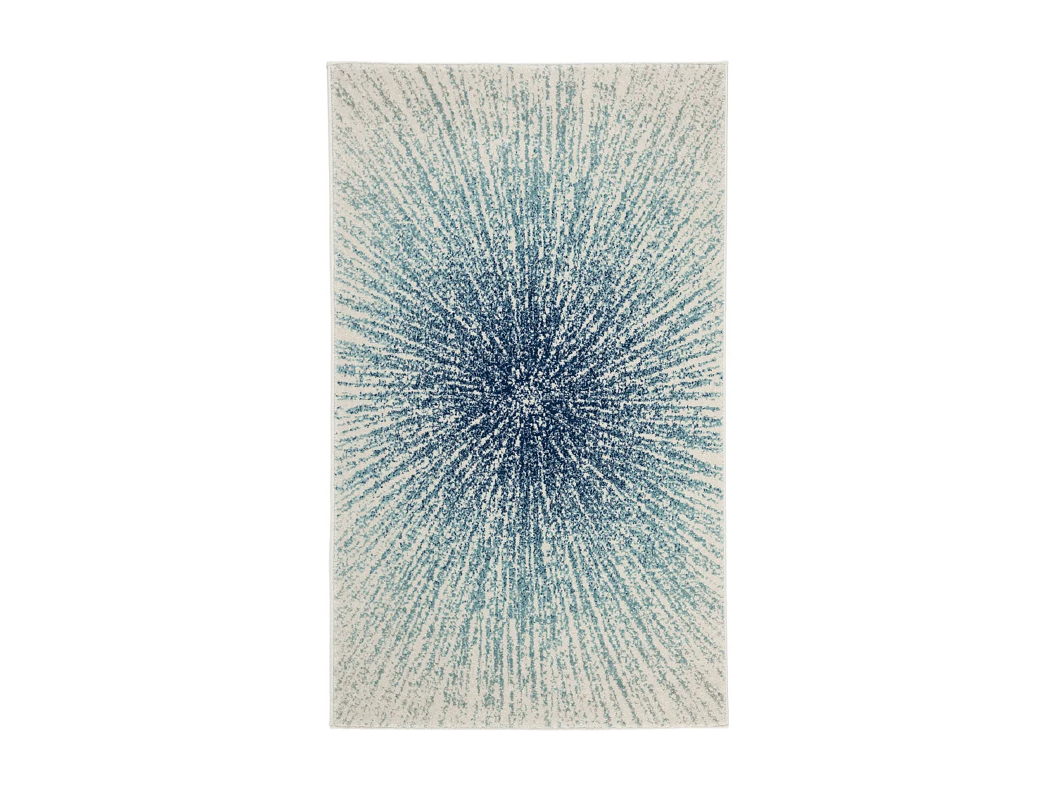 Tapis Bleu/Neutre 91 X 152 cm - Fiorella