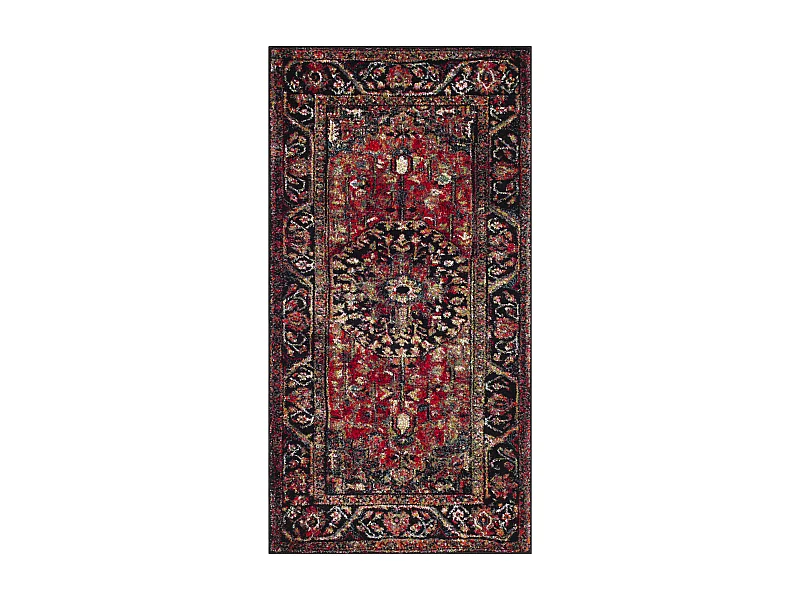 Tapis Rouge/Multicolore 122 X 183 cm - Brooklynn