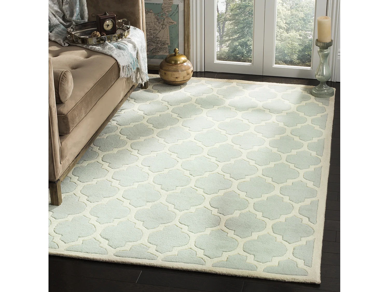 Tapis Gris/Neutre 122 X 183 cm - Camilla