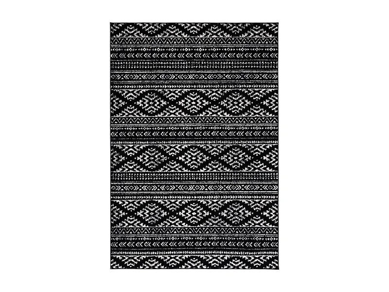 Tapis Noir/Neutre 160 X 229 cm - Hope