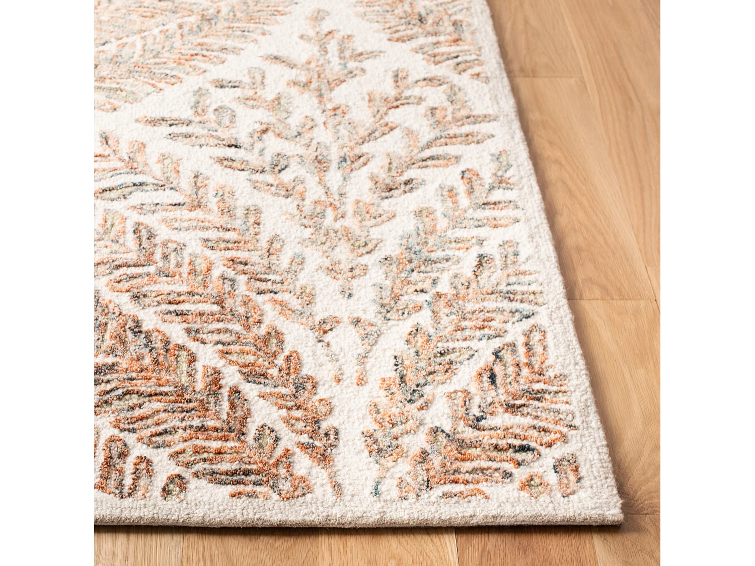 Tapis Ivoire/Marron 91 X 152 cm - Meara