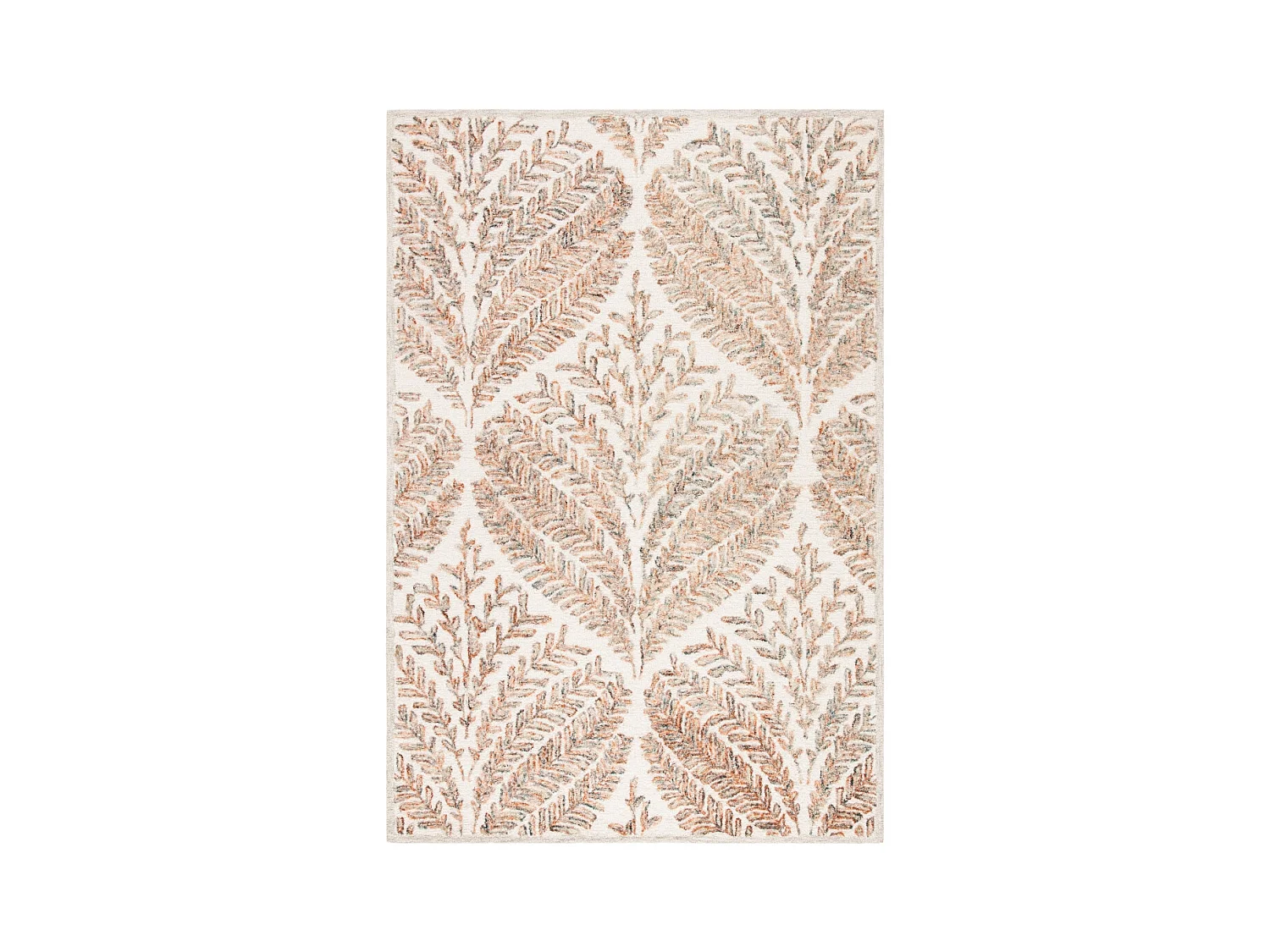 Tapis Ivoire/Marron 91 X 152 cm - Meara