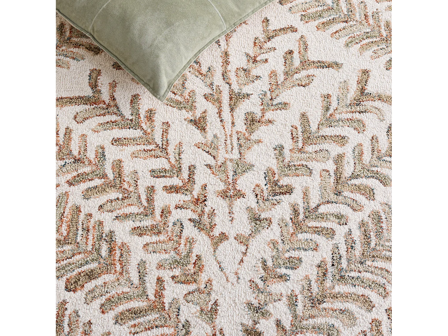 Tapis Ivoire/Marron 91 X 152 cm - Meara