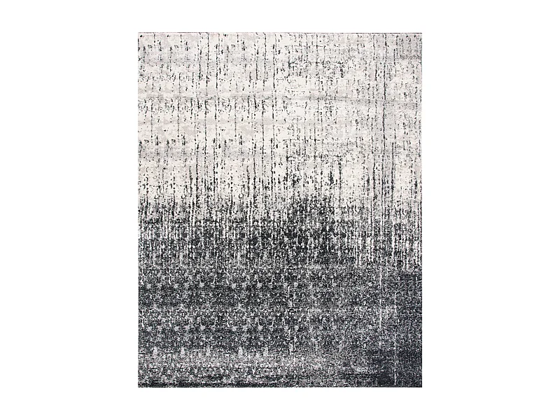 Tapis Noir/Gris 236 x 305 cm - Amare