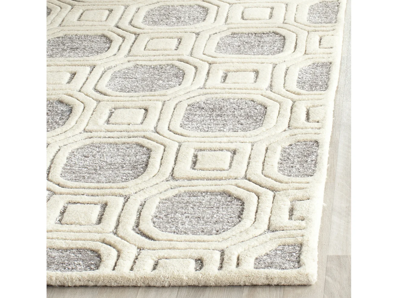 Tapis Argent 122 X 183 cm - Jillian