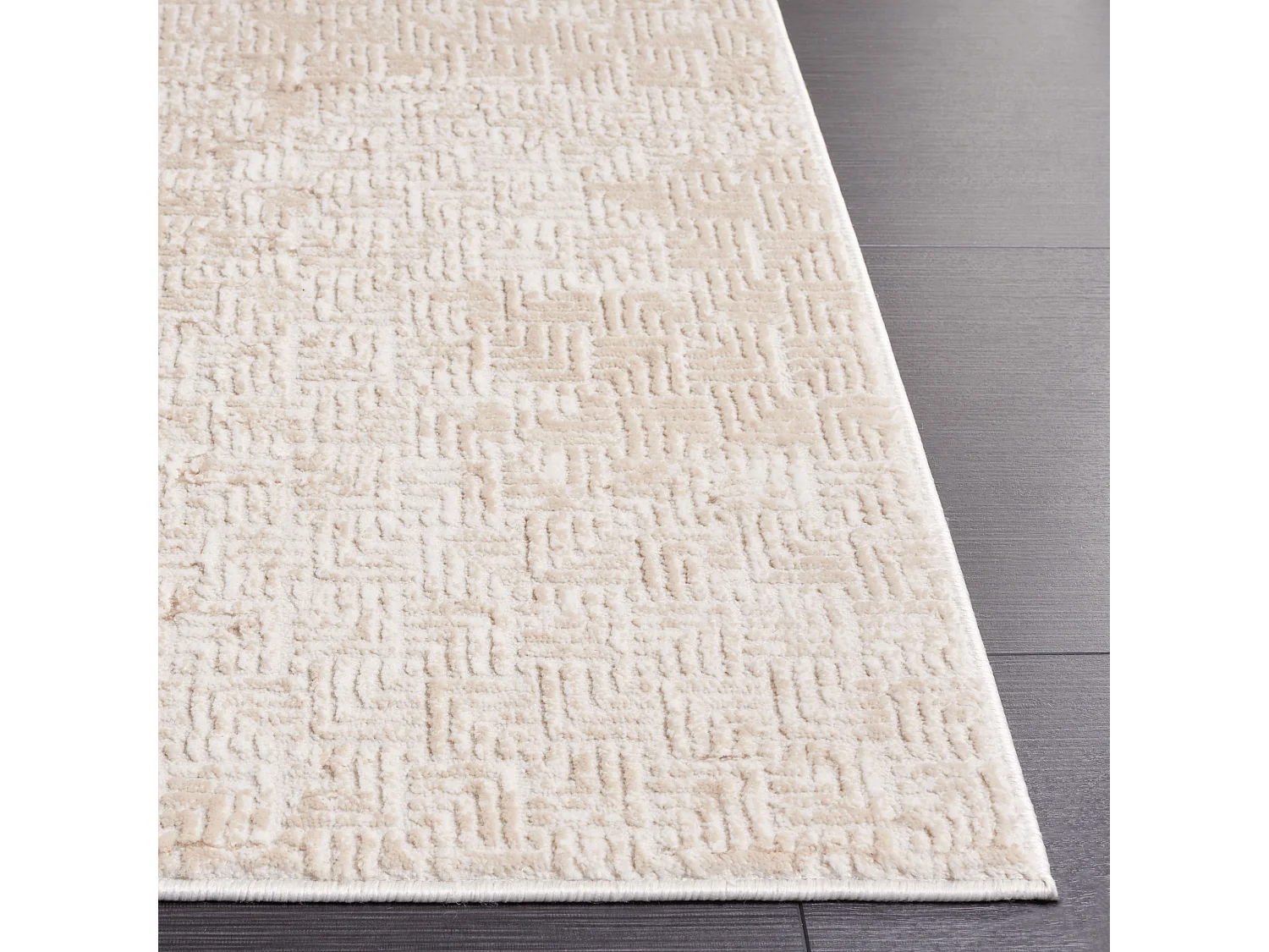 Tapis Taupe/Beige 122 X 183 cm - Indiana
