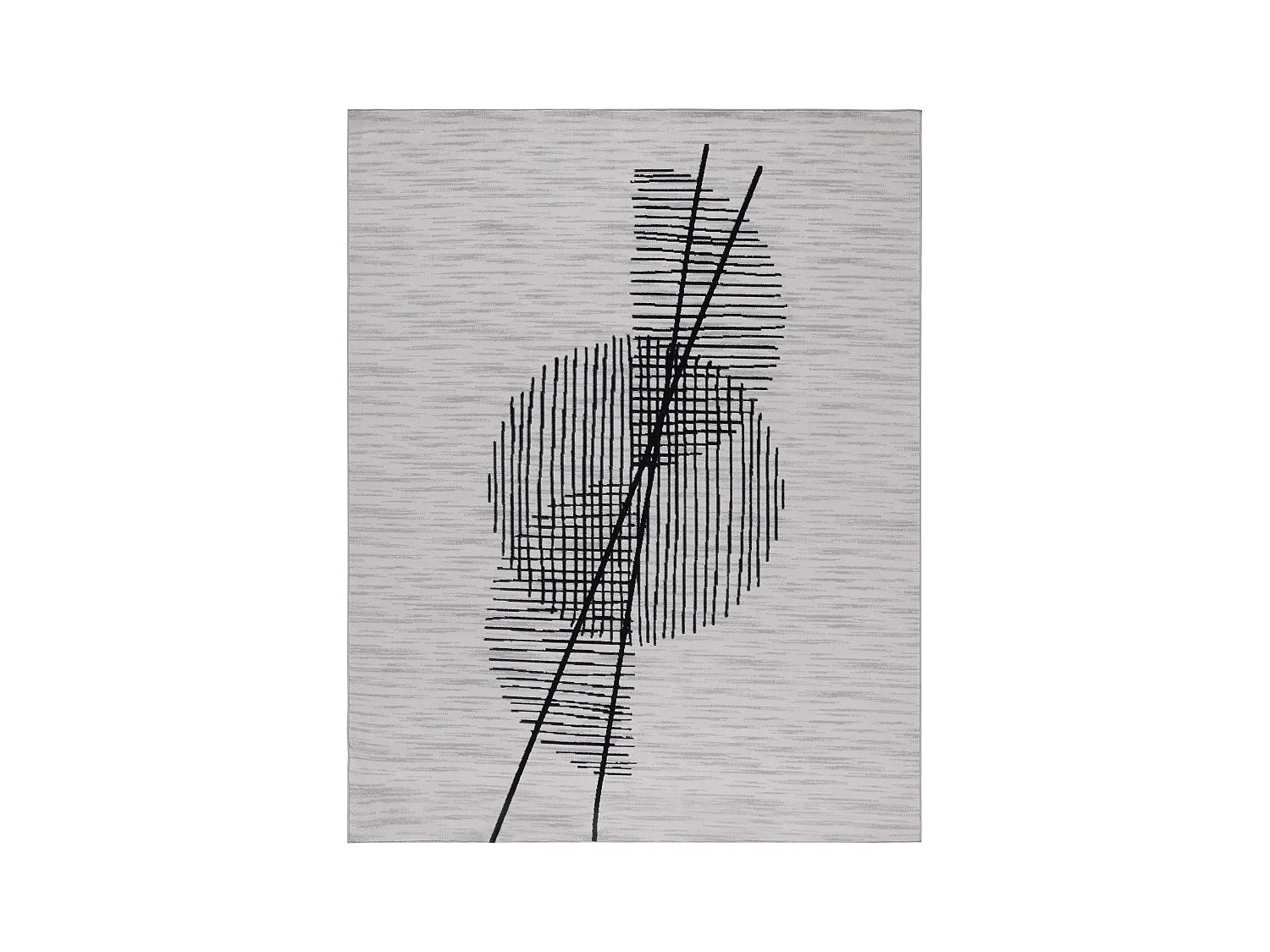 Tapis Gris/Noir 244 X 305 cm - Axton