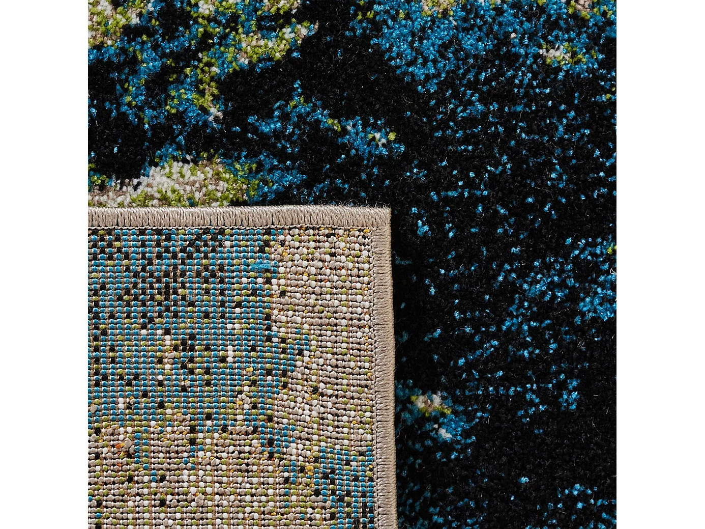 Tapis Rose/Bleu 160 X 229 cm - Camila