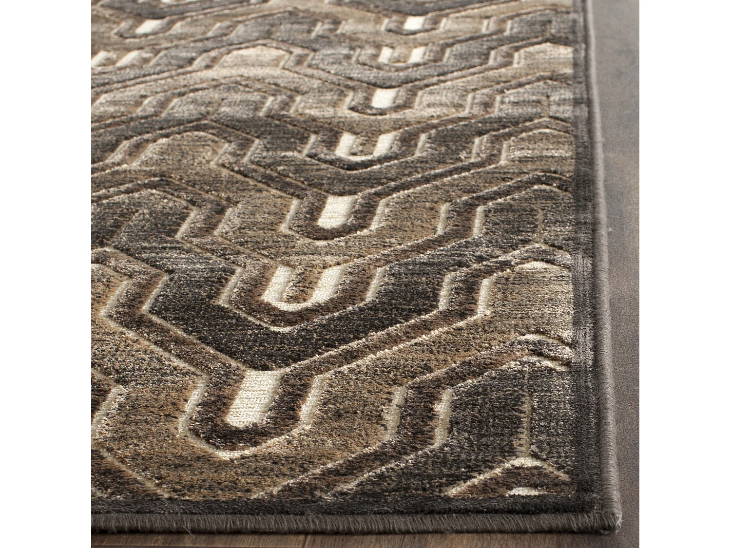 Tapis Gris/Neutre 79 X 122 cm - Grenada