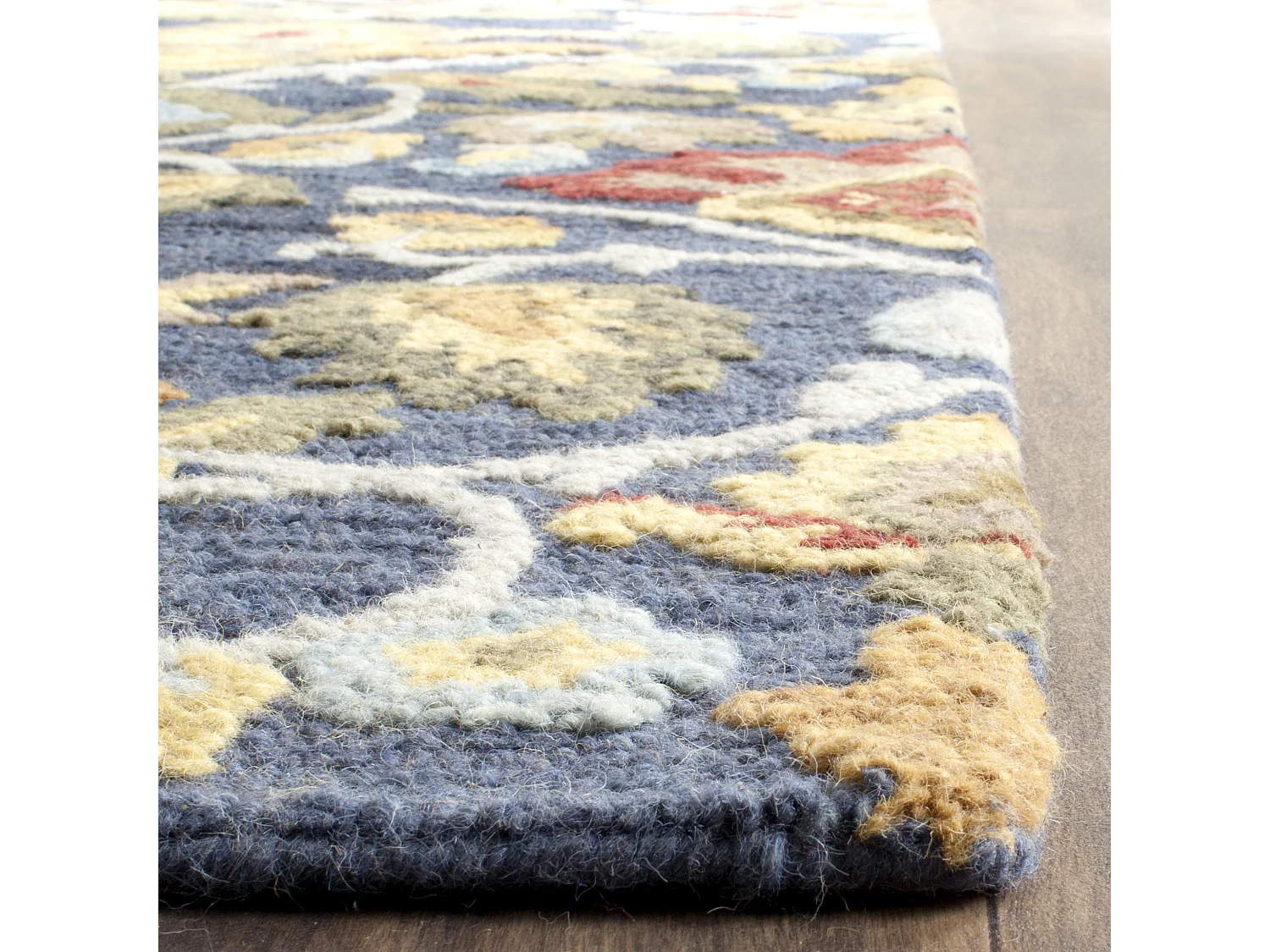 Tapis Marine/Multicolore 61 X 91 cm - Juni