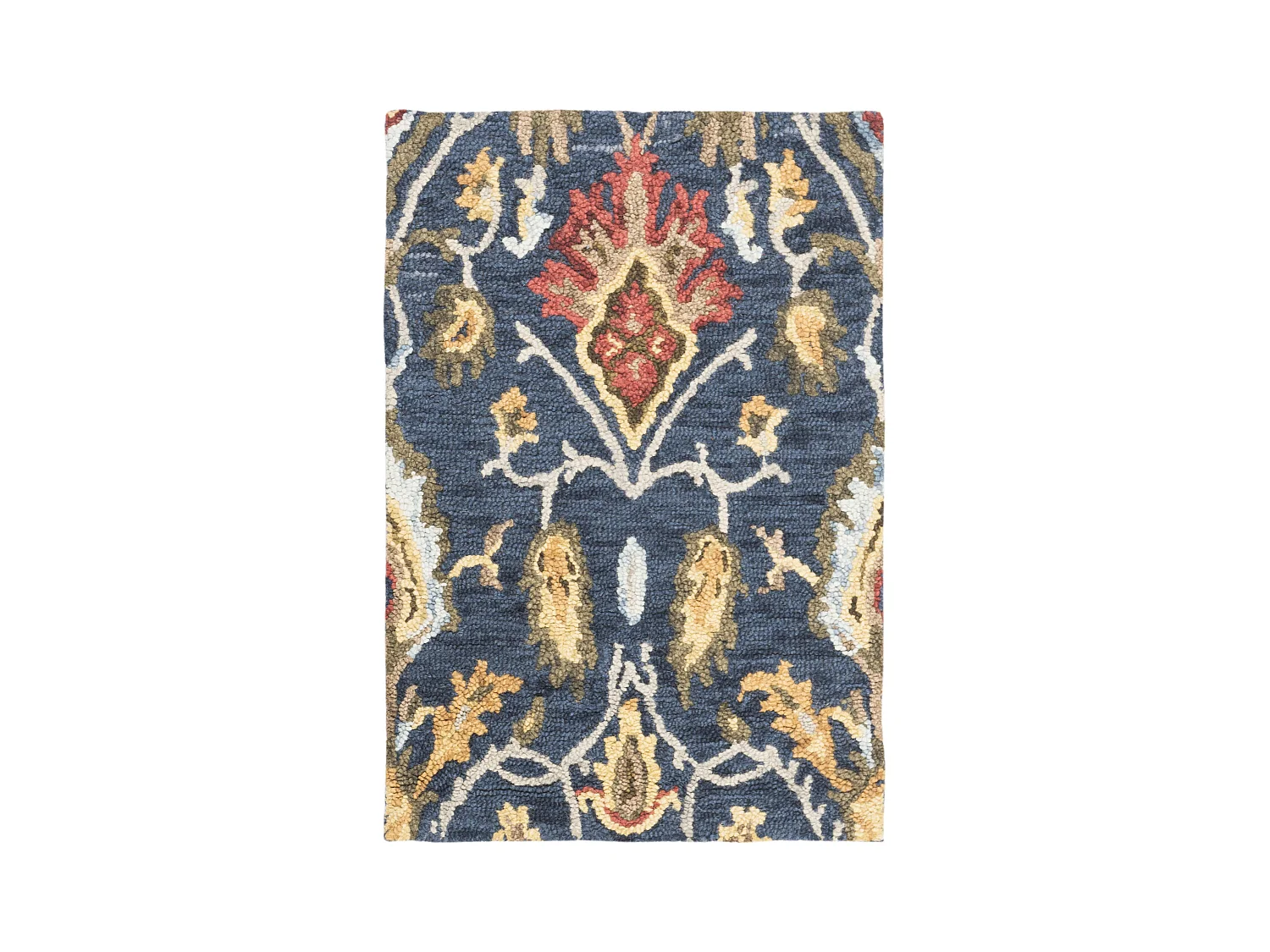 Tapis Marine/Multicolore 61 X 91 cm - Juni