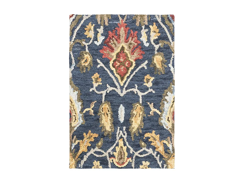 Tapis Marine/Multicolore 61 X 91 cm - Juni