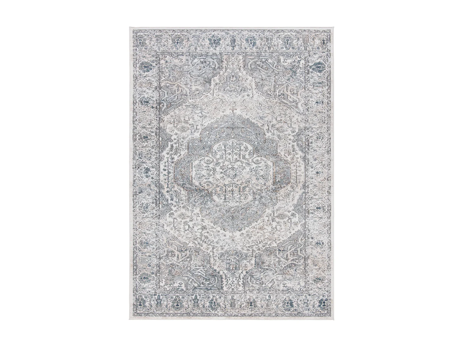 Tapis Neutre/Gris 91 X 152 cm - Alexandra