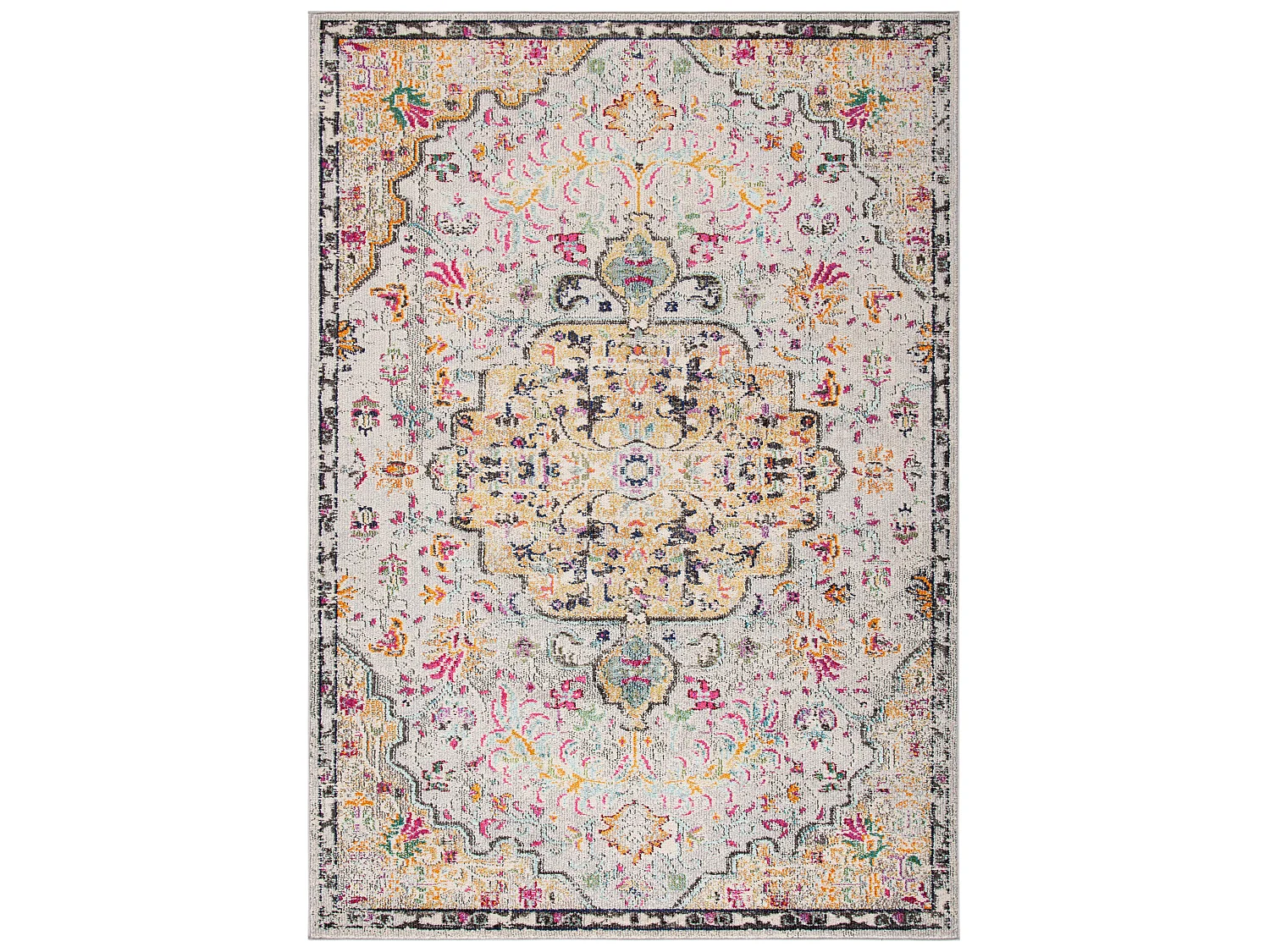 Tapis Gris 91 X 152 cm - Maia