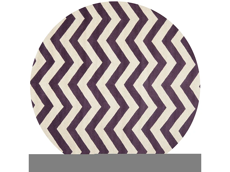 Tapis Violet/Ivoire 213 X 213 cm - Anneliese