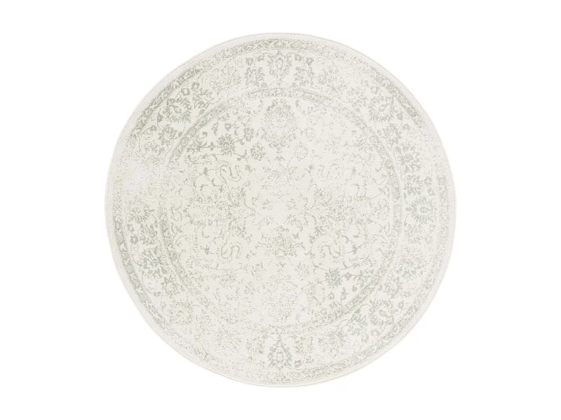 Tapis Ivoire/Sauge 122 X 122 cm - Lucinda