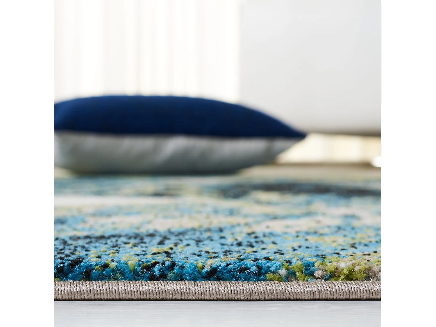 Tapis Bleu marine 122 X 183 cm - Camila
