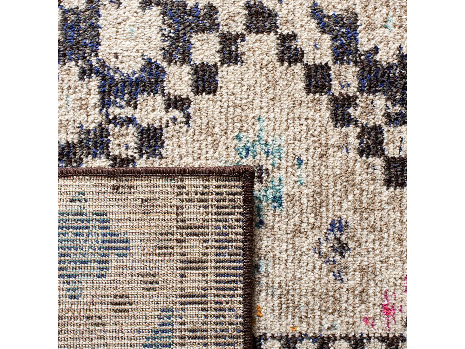 Tapis Noir/Jaune 122 X 183 cm - Marabel