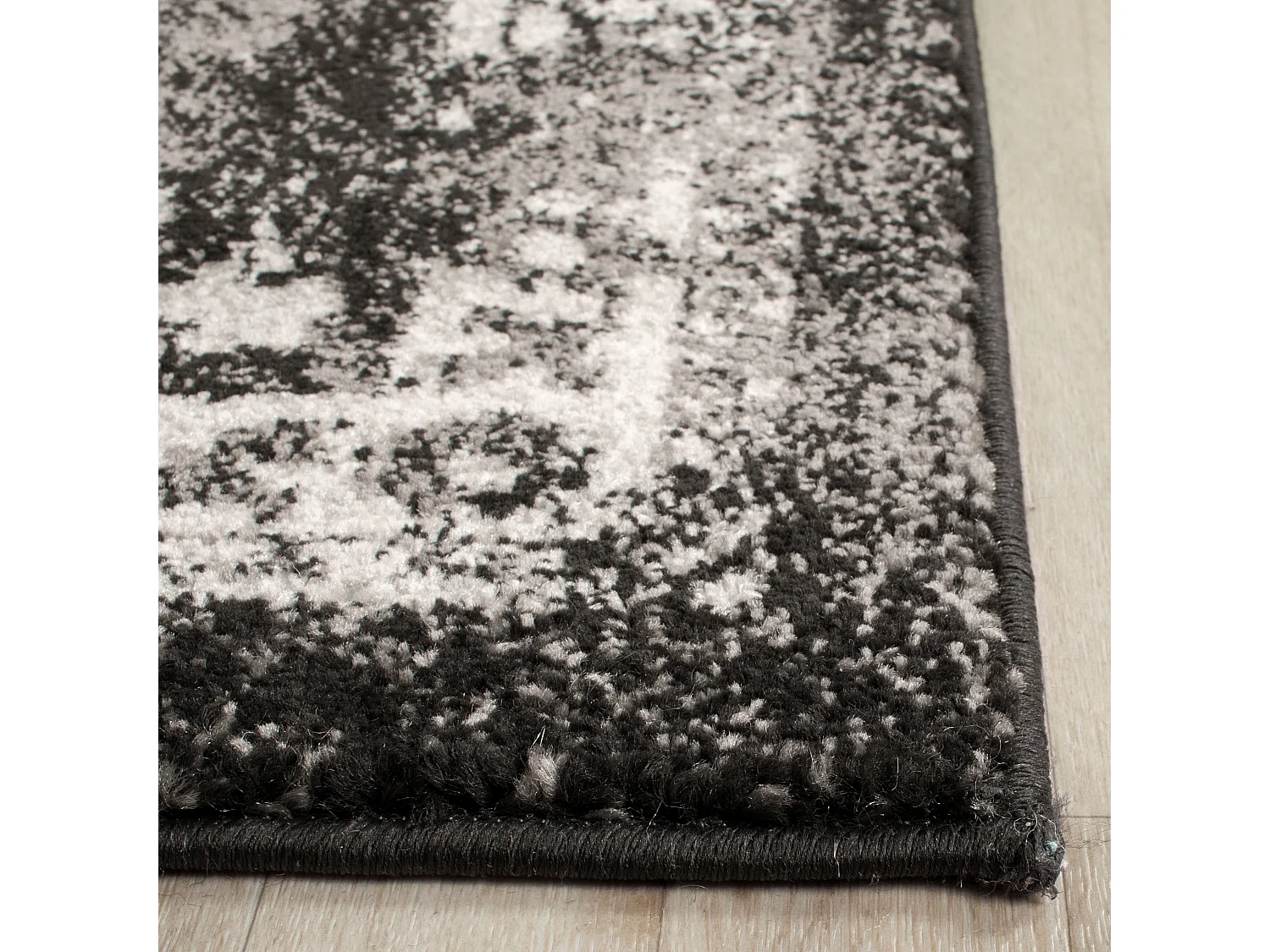 Tapis Noir/Gris 91 X 152 cm - Aria