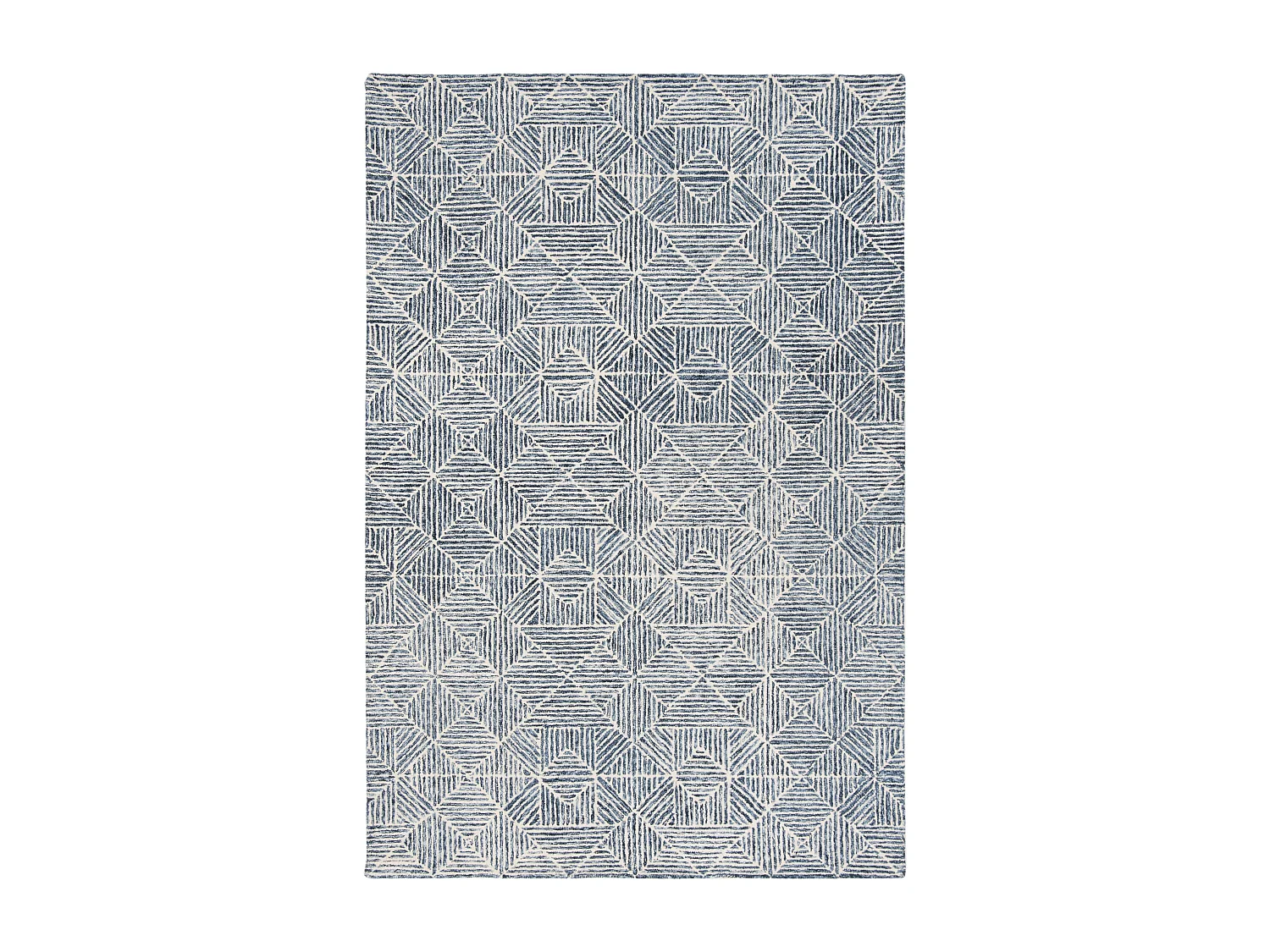 Tapis Bleu/Ivoire 183 X 274 cm - Azure