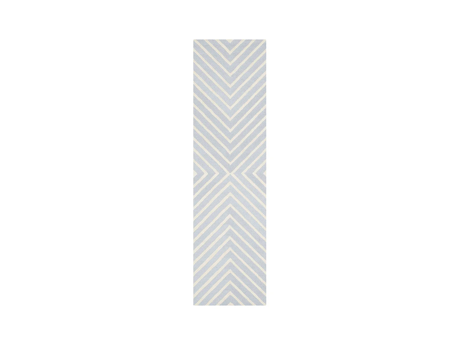 Tapis Bleu/Neutre 76 X 244 cm - Prita