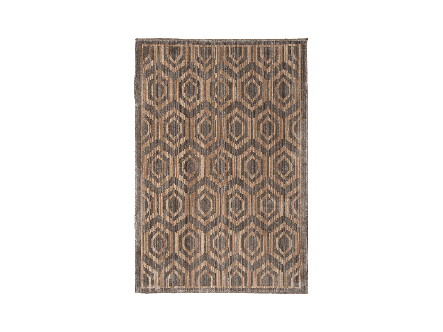 Tapis Gris/Neutre 122 X 183 cm - Bellagio