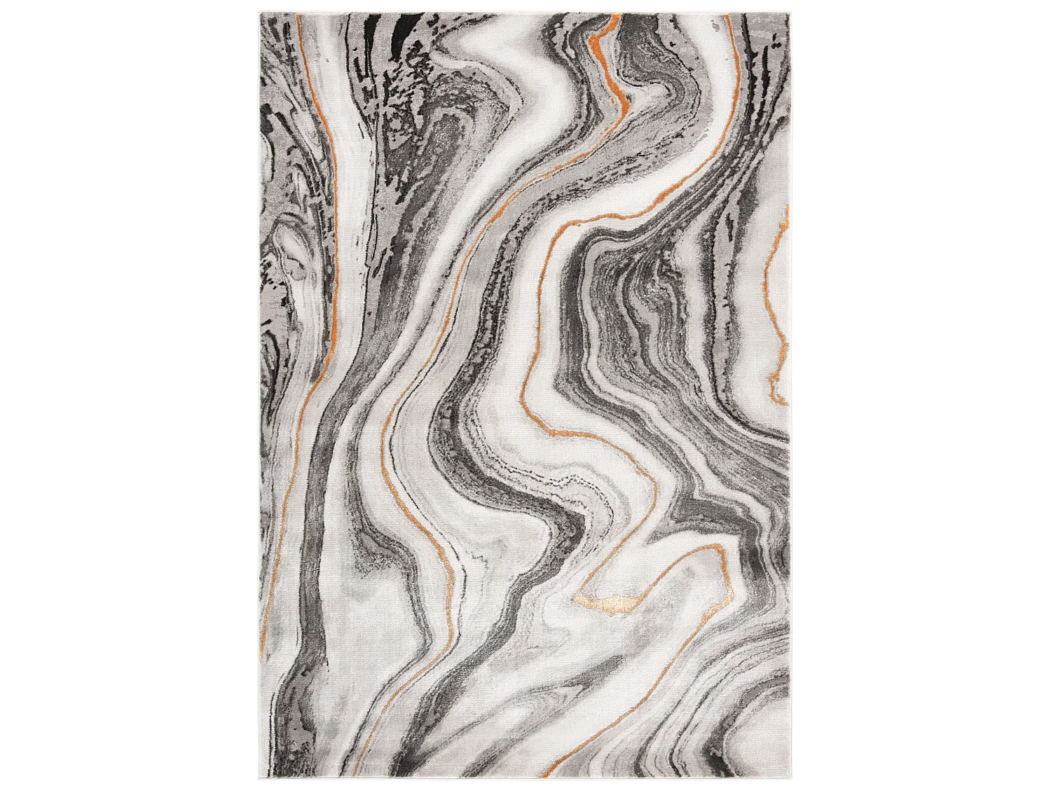 Tapis Gris 122 X 183 cm - Clytie