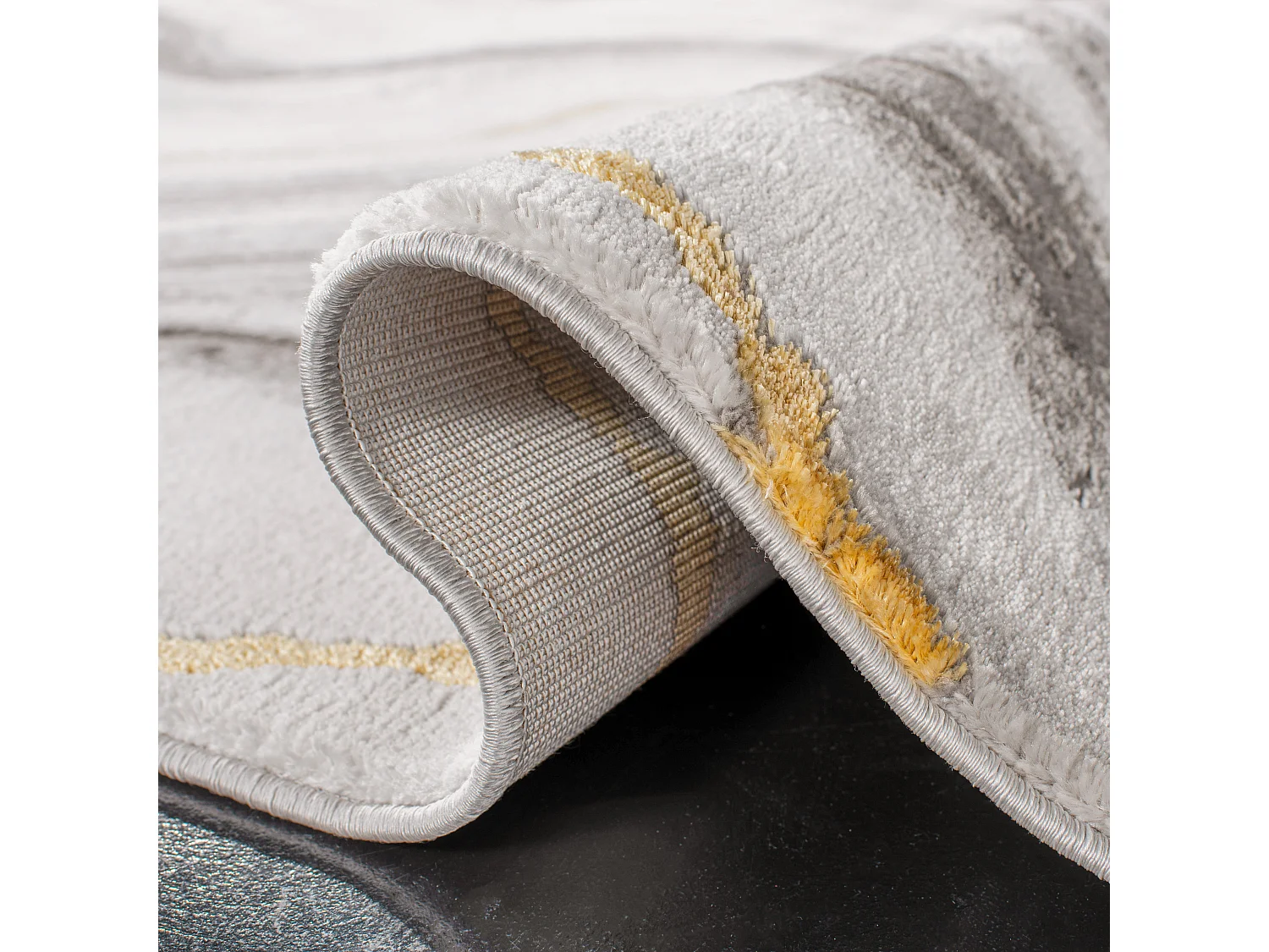Tapis Gris 122 X 183 cm - Clytie