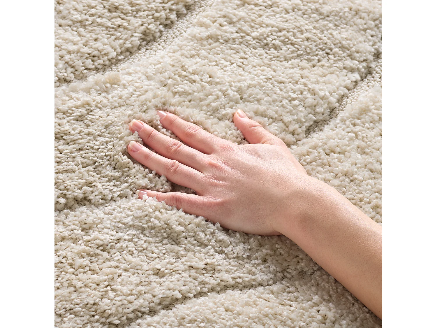 Tapis Crème/Crème 122 X 183 cm - Raton
