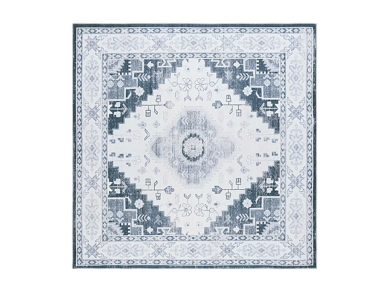 Tapis Gris Vert/Ivoire 183 X 183 cm - Calypso