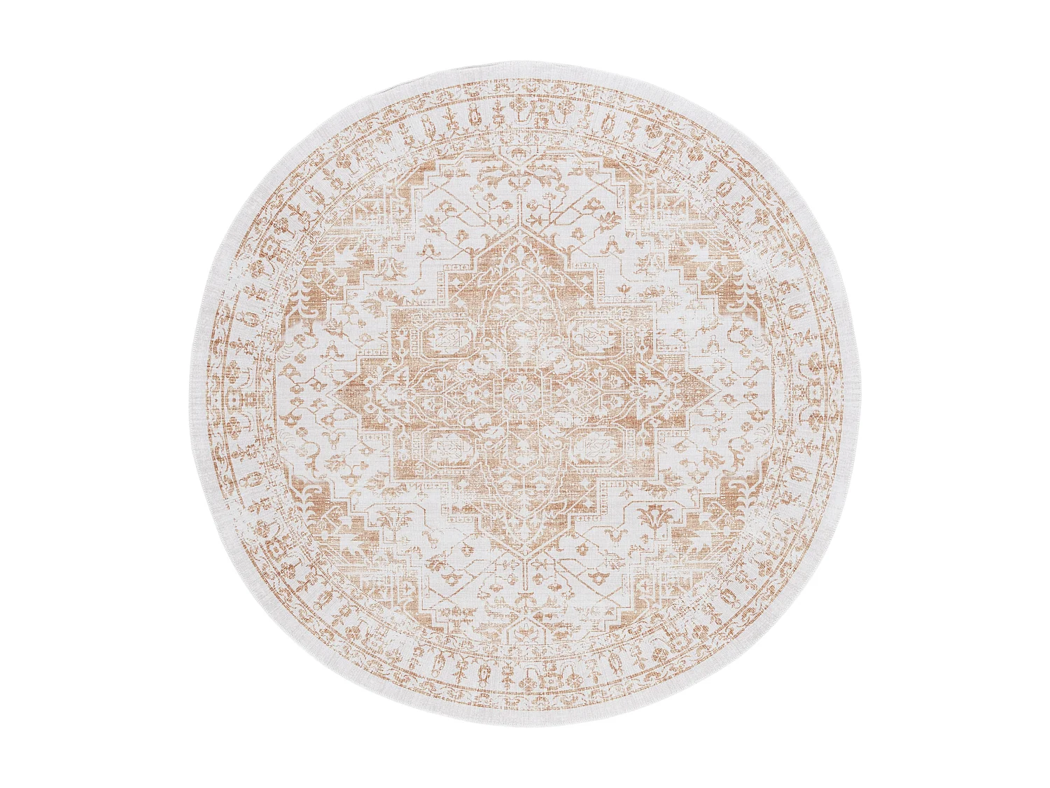 Tapis Beige/Or 183 X 183 cm - Briella