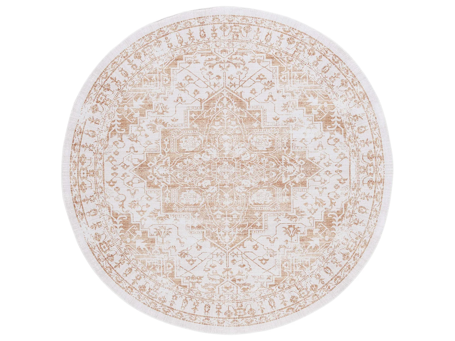 Tapis Beige/Or 183 X 183 cm - Briella