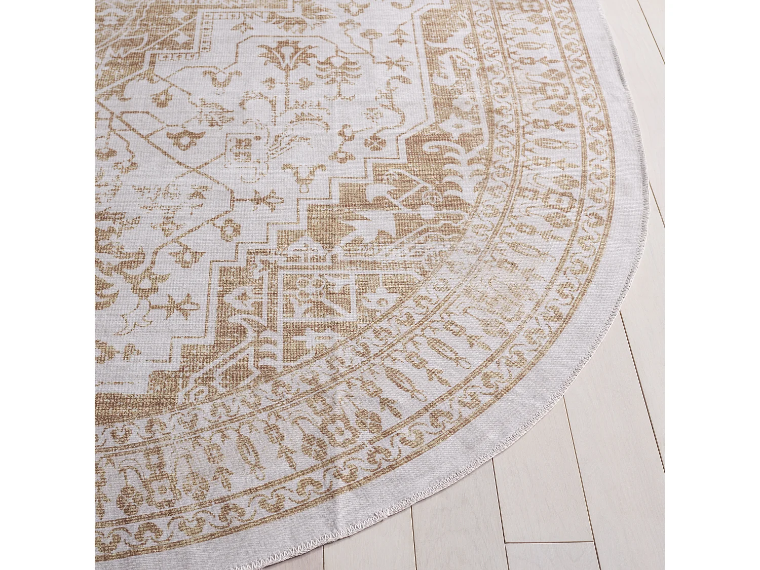 Tapis Beige/Or 183 X 183 cm - Briella