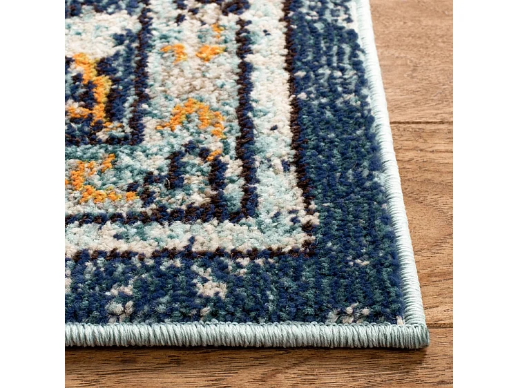 Tapis Bleu/Bleu clair 244 X 305 cm - Malaya