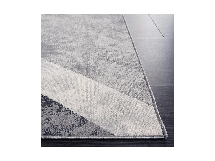 Tapis Gris/Or Noir 122 X 183 cm - Larkin