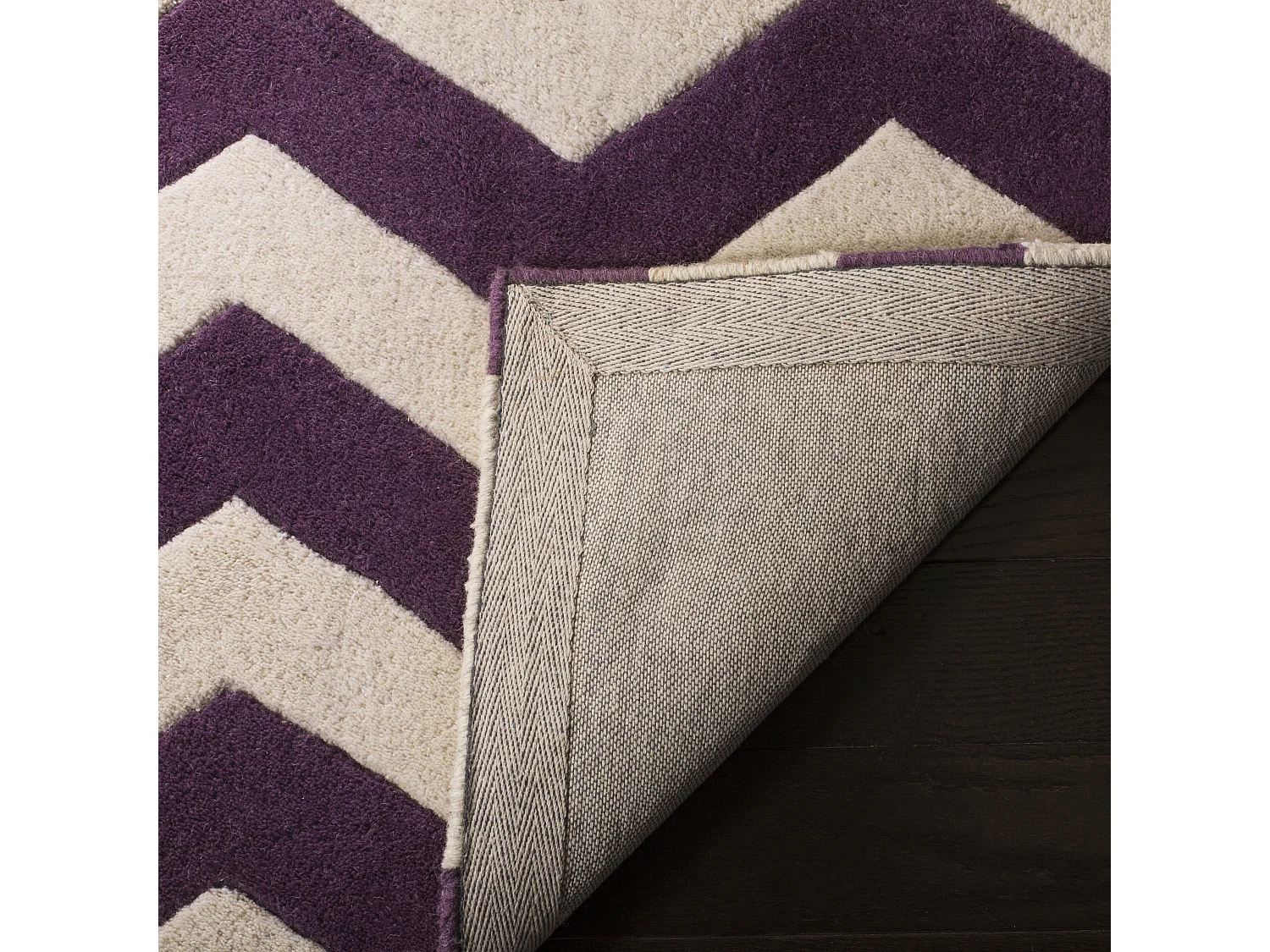 Tapis Violet/Ivoire 69 X 213 cm - Anneliese