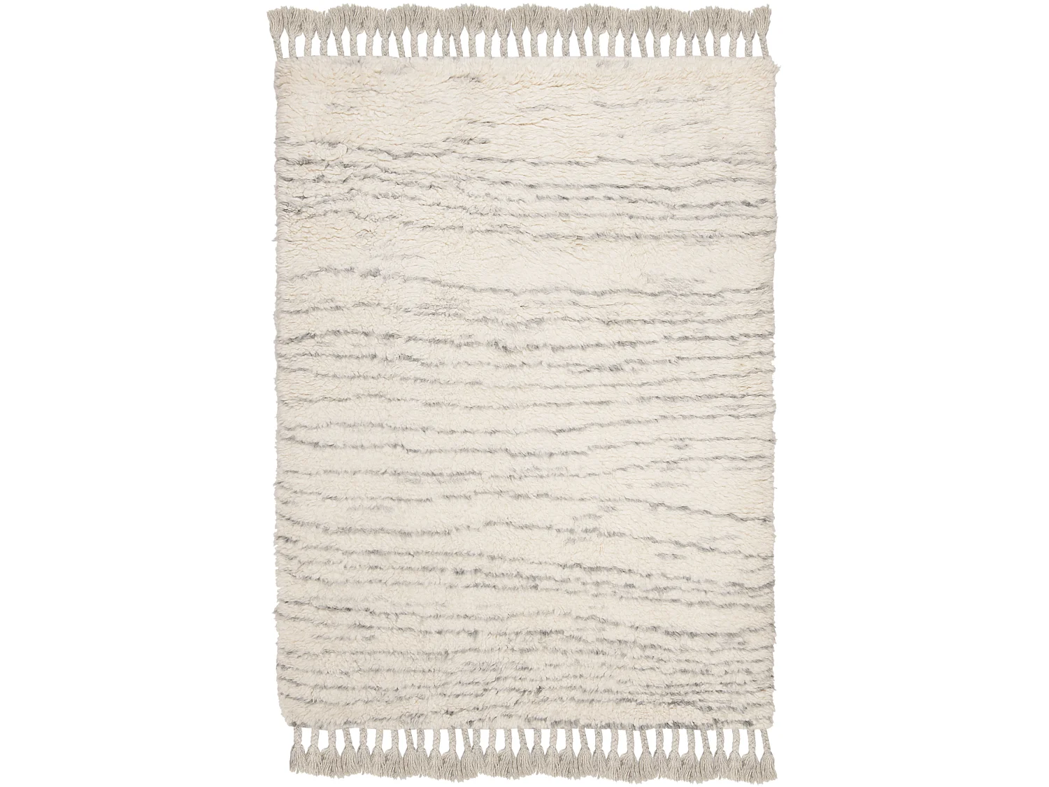 Tapis Neutre/Gris 183 X 274 cm - Eugenie