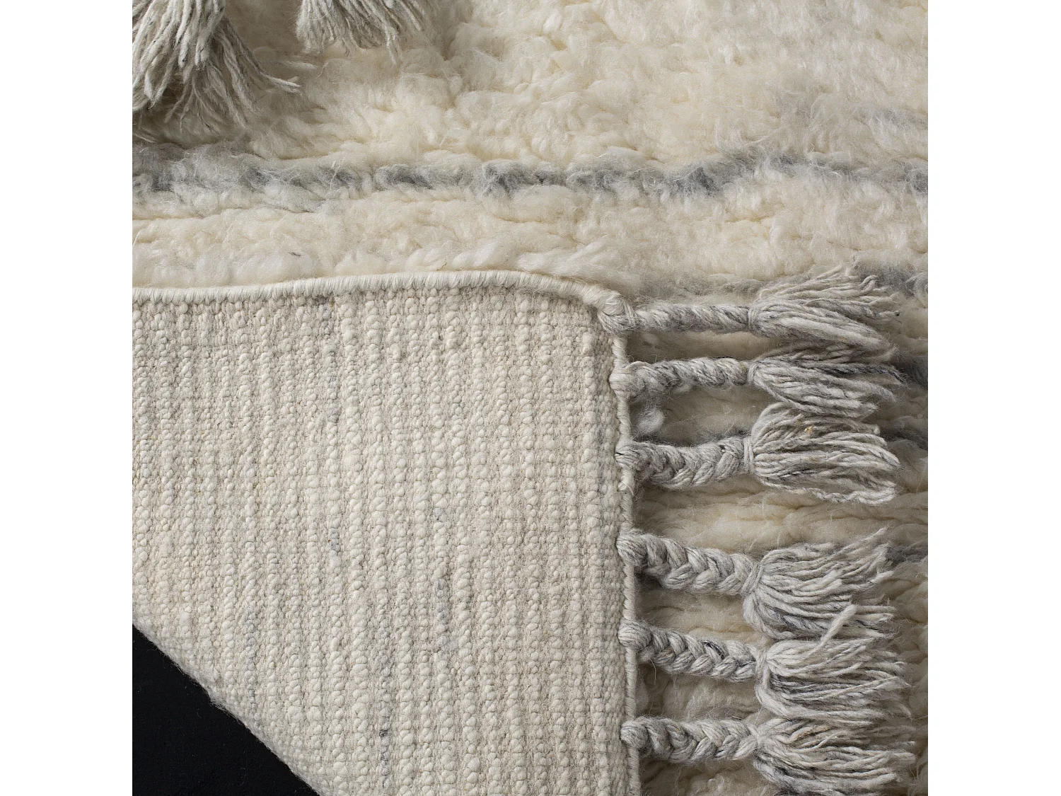 Tapis Neutre/Gris 183 X 274 cm - Eugenie