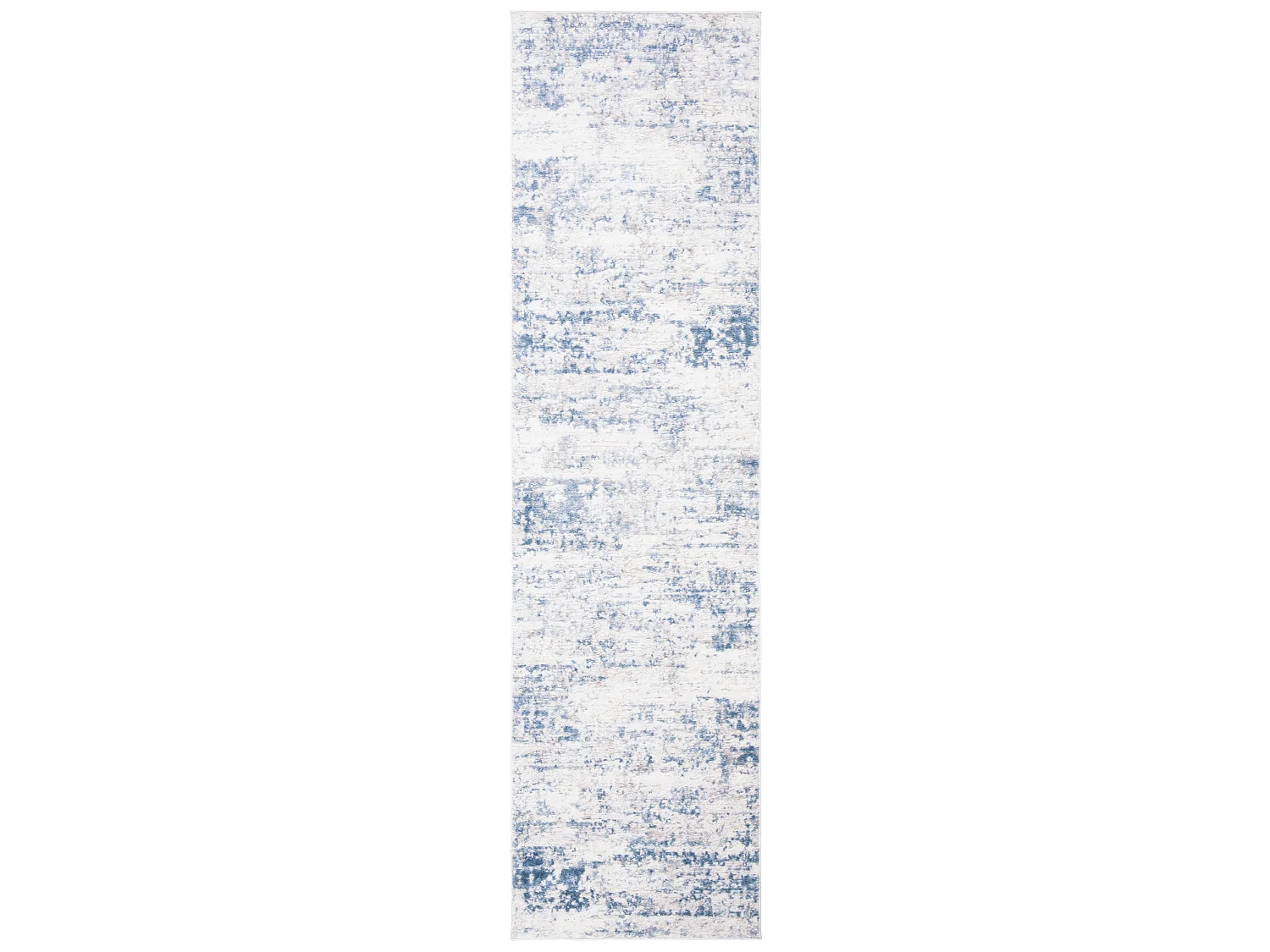 Tapis Ivoire/Bleu 66 X 183 cm - Senata
