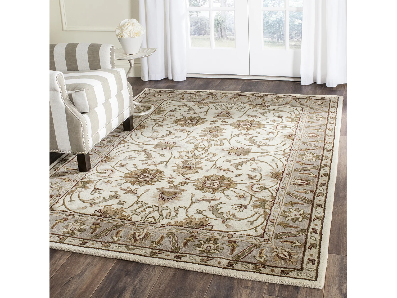 Tapis Blanc 152 X 213 cm - Ozgenur