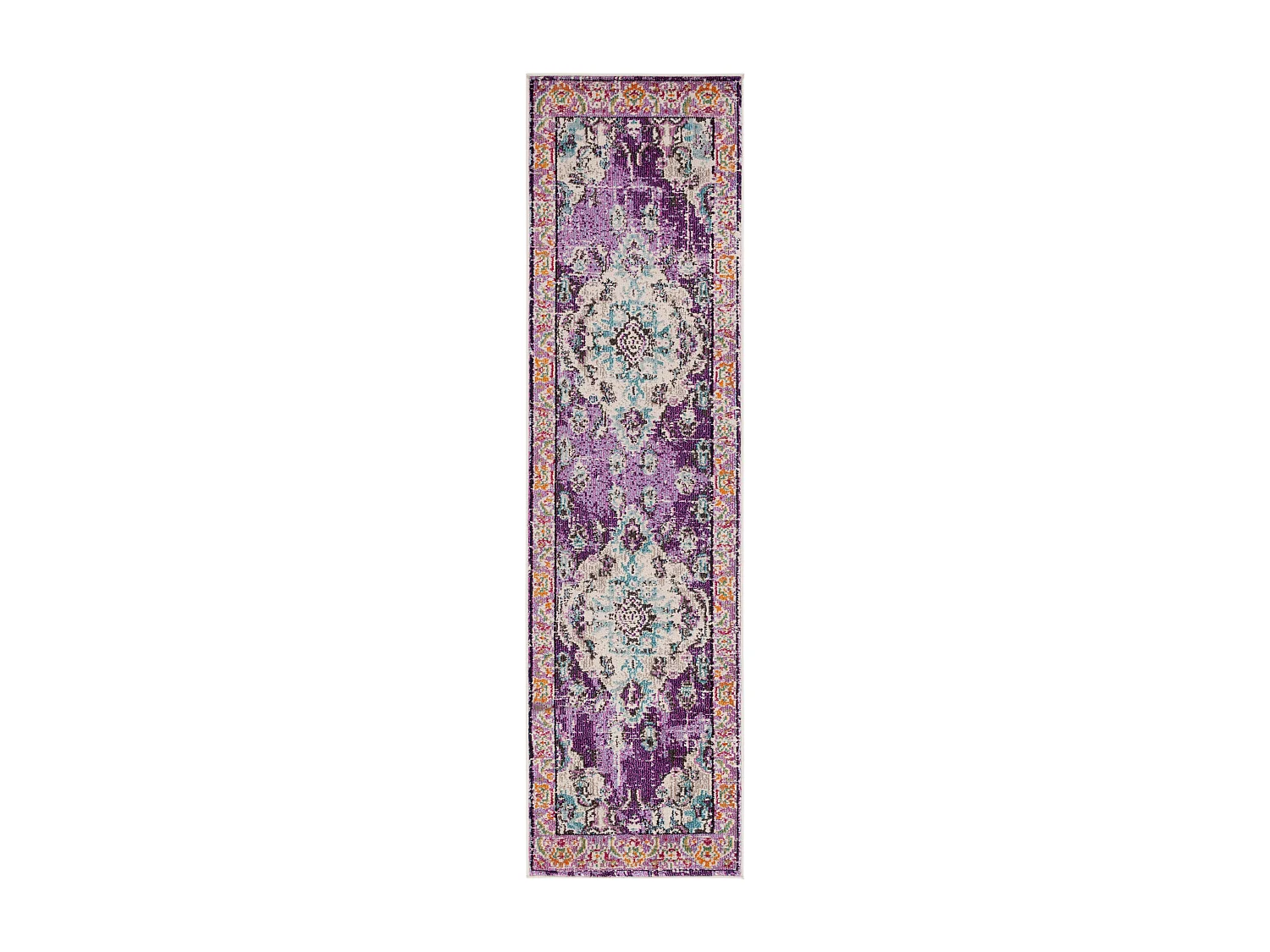 Tapis Violet/Bleu 66 X 244 cm - Milà