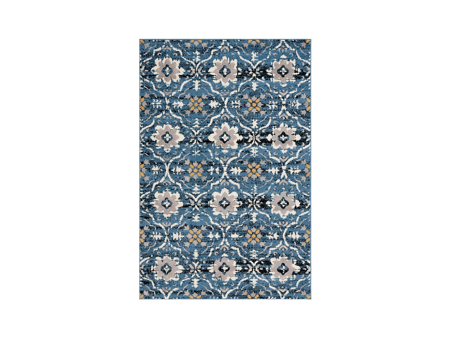 Tapis Bleu/Neutre 122 X 183 cm - Joan