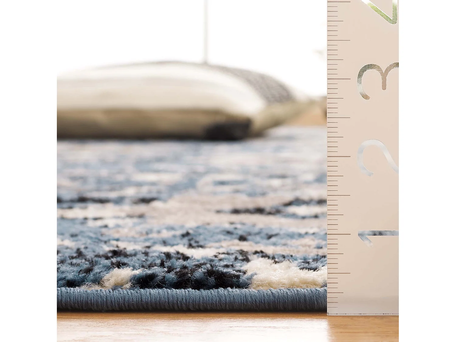 Tapis Bleu/Neutre 122 X 183 cm - Joan