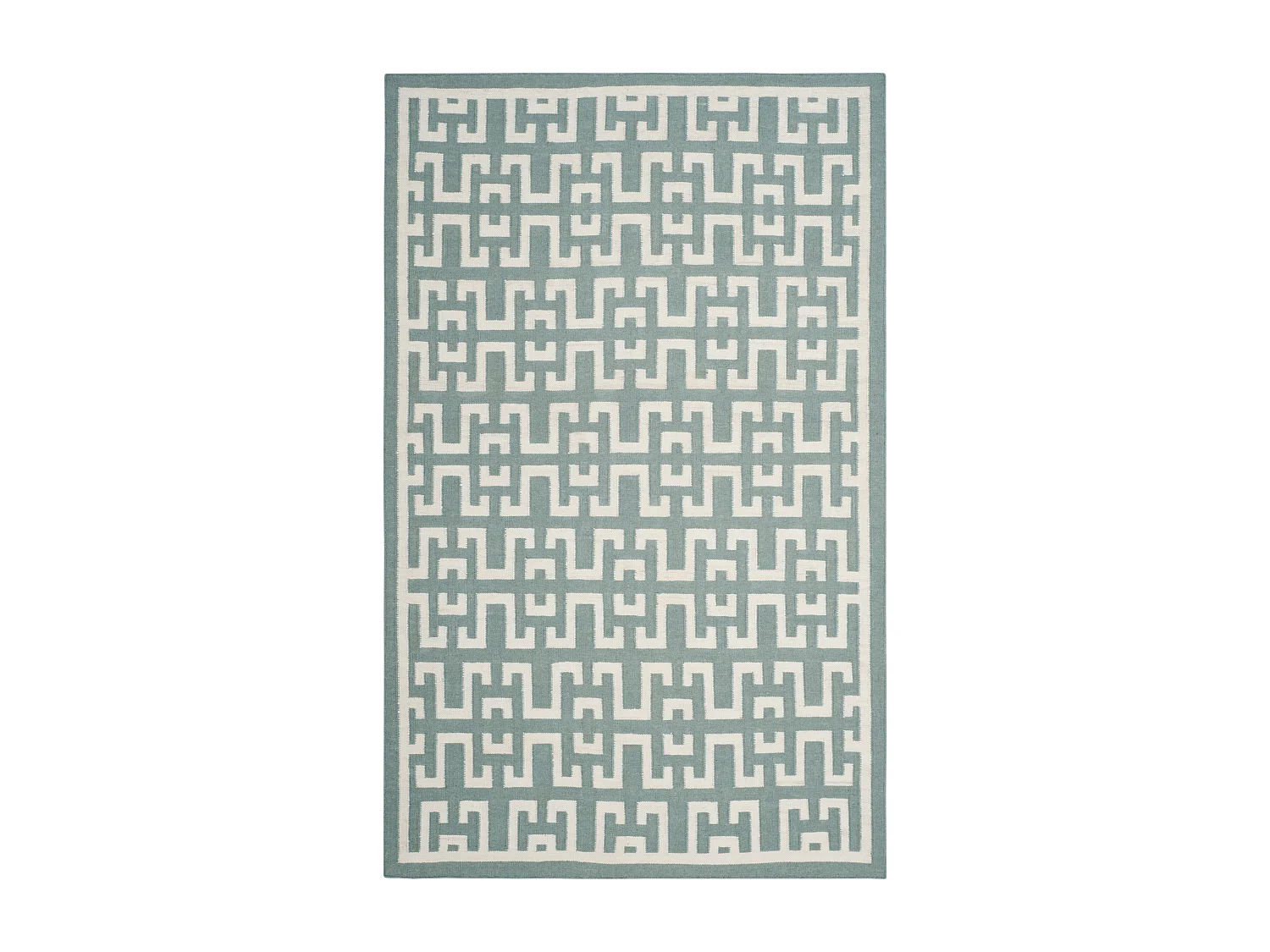 Tapis Vert/Neutre 122 X 183 cm - Safi