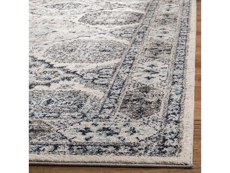 Tapis Gris/Bleu 160 X 229 cm - Maisie