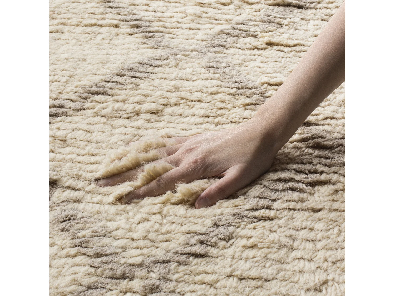 Tapis Neutre/Gris 69 X 244 cm - Abigail